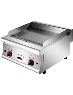 Commercial Electric Griddle Smooth top 2 zones 5kW Countertop | Stalwart DA-HEG606