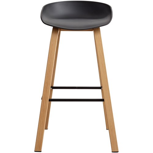 High Barstool Black &amp Metal | Stalwart DA-WW102