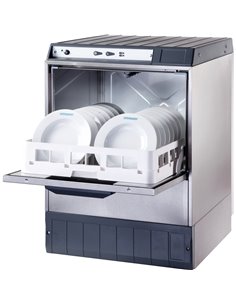 Commercial Dishwasher 500mm basket 120sec cycle Drain pump Detergent pump 3-phase | Omniwash JM975300STDDPS