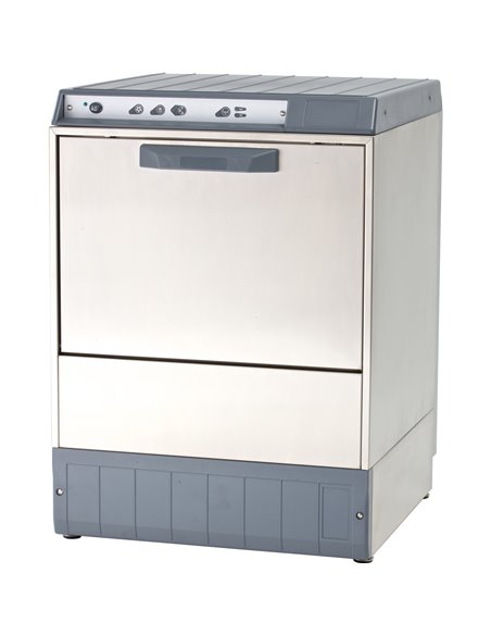 Commercial Dishwasher 500mm basket 120sec cycle Drain pump Detergent pump 3-phase | Omniwash JM975300STDDPS