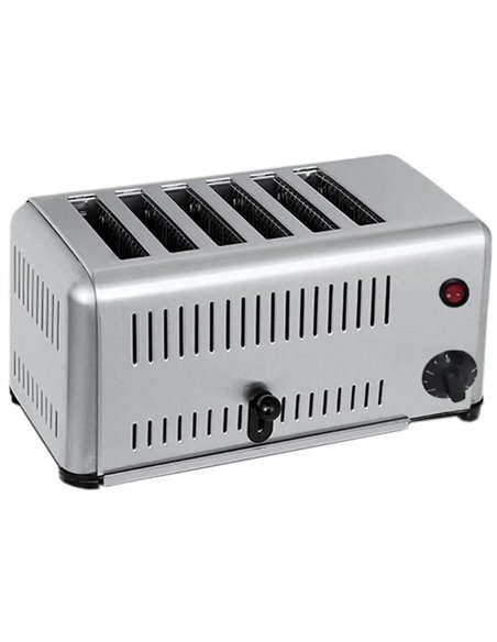Commercial Slot Toaster 6 slices | Stalwart DA-HET6