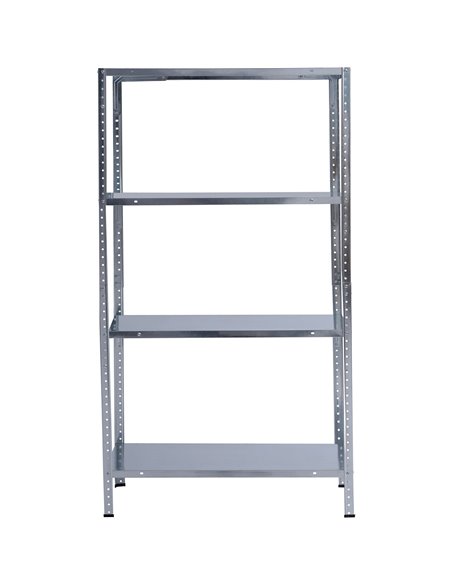 Galvanized Steel Shelving Unit 4-Tier 200kg Capacity (50kg per shelf) 1000x300x1870mm | Stalwart DA-KFT52S
