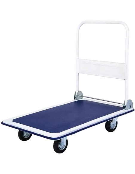 Heavy Duty Foldable Platform Trolley Truck 300kg Capacity 610x920x860mm | Stalwart DA-PH300