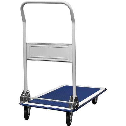 Heavy Duty Foldable Platform Trolley Truck 300kg Capacity 610x920x860mm | Stalwart DA-PH300