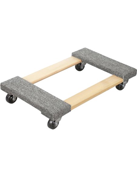 Heavy Duty Platform Trolley Dolly 300kg Capacity 760x460x140mm | Stalwart DA-TC0500