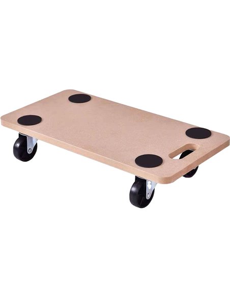Rolling Platform Trolley Dolly 150kg Capacity 600x300x115mm | Stalwart DA-TC0502II