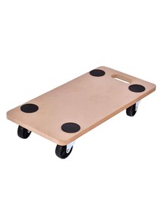 Rolling Platform Trolley Dolly 150kg Capacity 600x300x115mm | Stalwart DA-TC0502II 2