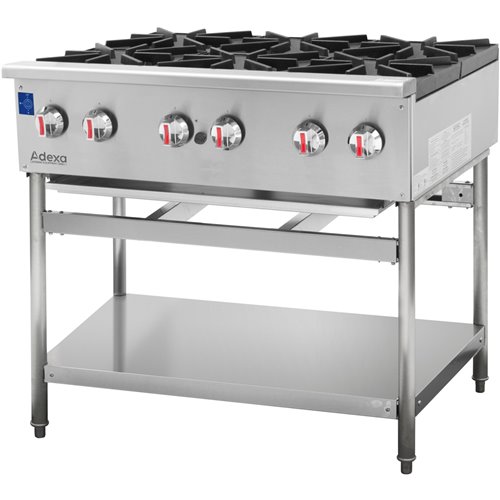 Stainless Steel Stand for EHP6S Gas Cooker / EGG36S Gas Griddle / ECB36S Gas Grill | Stalwart DA-STAND36S