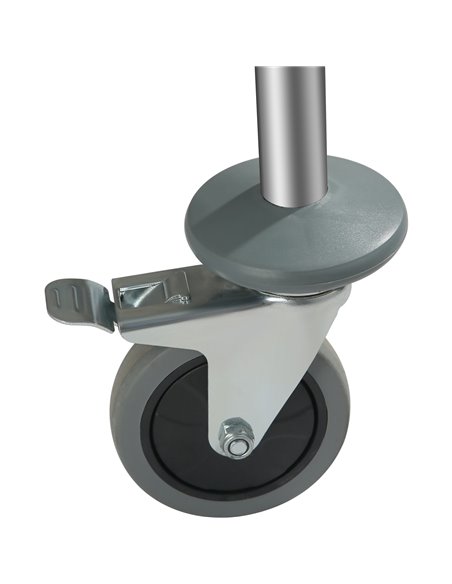 Professional Stainless Steel Trolley 5-Tiers 150kg Capacity 920x600x1540mm | Stalwart DA-CARRO5