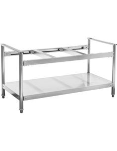 Stainless Steel Stand for EGG48S Gas Griddle and ECB48S Gas Grill | Stalwart DA-STAND48S