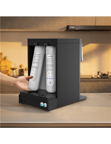 Countertop Hot &amp Cold RO Water Purifier 7-Stage Filtration Smart Touch Display, 3L Tank | Stalwart DA-YHD2401E