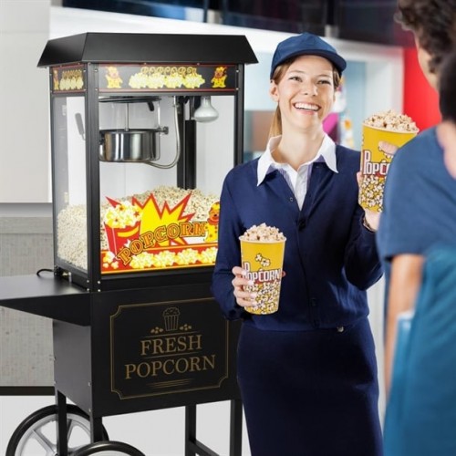 Haxro HX8588 Popcorn Machine and Cart...