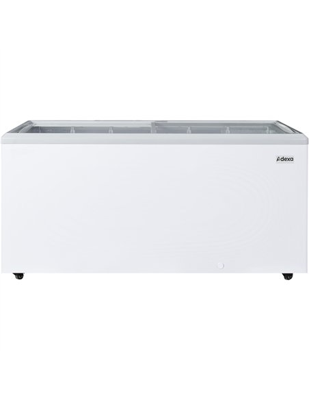 Commercial Display Chest Freezer Sliding Glass Lid 541 Litres 1805x675x830mm | Stalwart DA-SD651