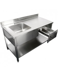 Commercial Sink with 1...