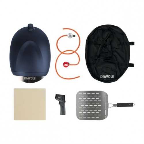 Diavolo Gas Portable Pizza Oven Navy...