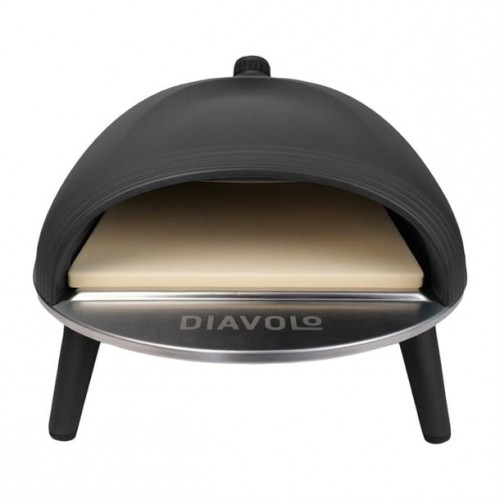 Diavolo Gas Portable Pizza Oven Black...