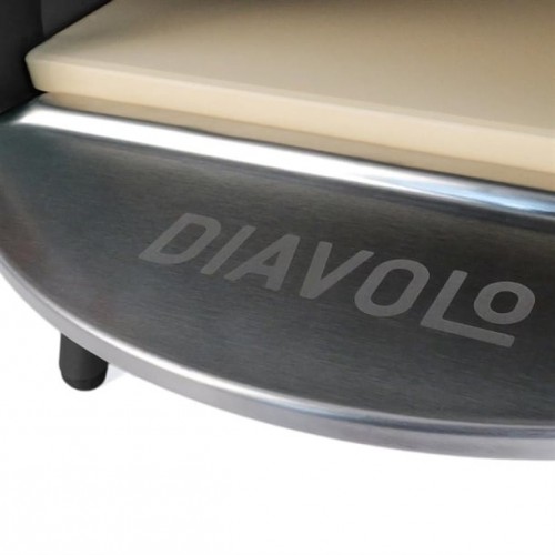 Diavolo Gas Portable Pizza Oven Black...
