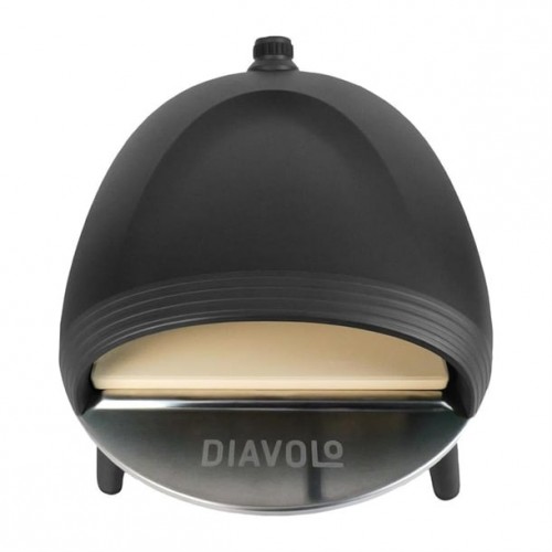 Diavolo Gas Portable Pizza Oven Black...