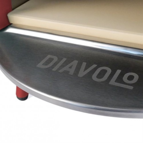 Diavolo Gas Portable Pizza Oven Red...