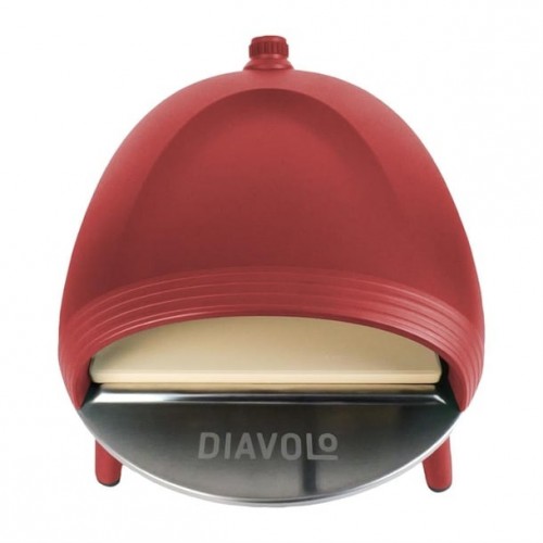 Diavolo Gas Portable Pizza Oven Red...