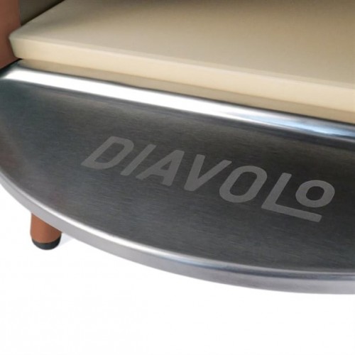 Diavolo Gas Portable Pizza Oven Mocha...