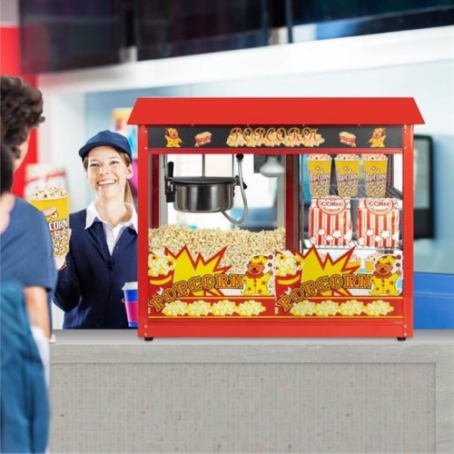 Haxro HX8872 Popcorn Machine with 2...