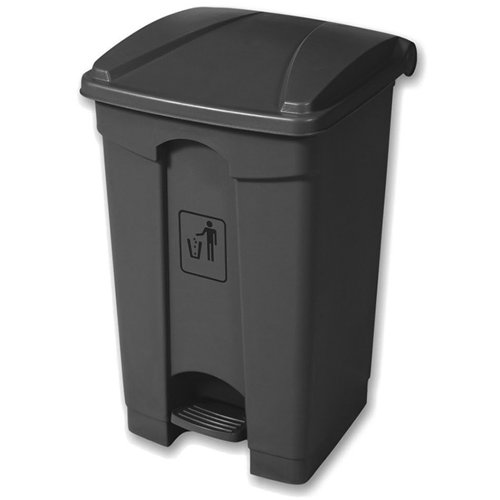 Pedal Waste Bin 80 litres Dark grey | Stalwart DA-XDL80K7