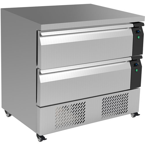 FlexDrawer Counter Fridge &amp Freezer 905x700x840mm 4xGN1/1 | Stalwart DA-JTA102