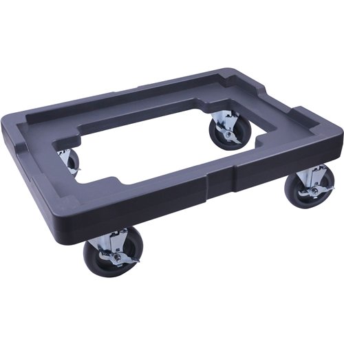 Plastic Dolly Trolley with Swivel Casters 680x478x215mm | Stalwart DA-QY002