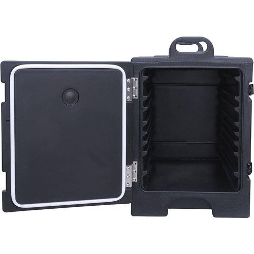 Commercial Front Loaded Insulated Food Pan Carrier with Wheels 432x625x743mm | Stalwart DA-QY004