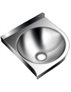 Wall-Mounted Stainless Steel Hand Wash Sink 400x400mm | Stalwart DA-YLST441
