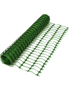 HDPE Safety Barrier Mesh Roll 120x40mm Mesh 1m x 50m Green | Stalwart DA-YONG24