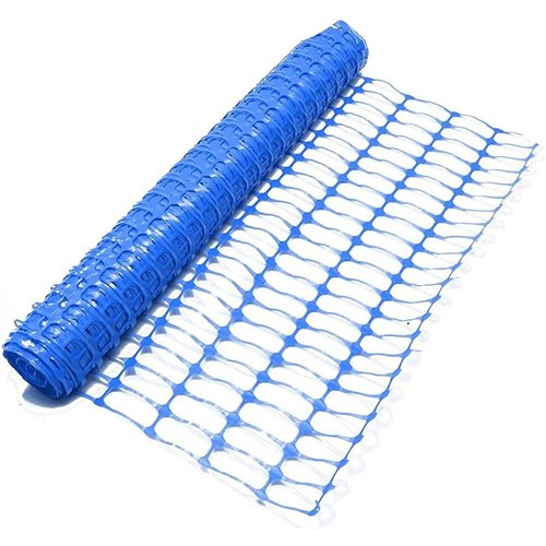 HDPE Safety Barrier Mesh Roll 120x40mm Mesh 1m x 50m Blue | Stalwart DA-YONG26