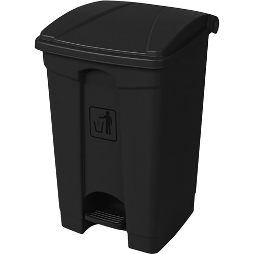 Pedal Waste Bin 80 Litres Black | Stalwart DA-XDL80K7BLACK