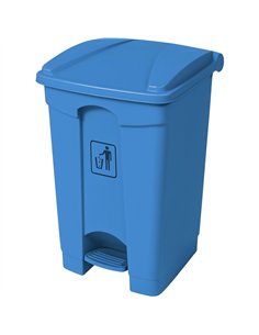 Pedal Waste Bin 80 Litres Blue | Stalwart DA-XDL80K7BLUE
