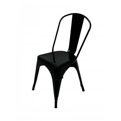 Black Metal Tolix Chair