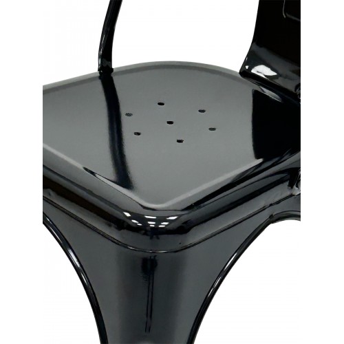 Black Metal Tolix Chair