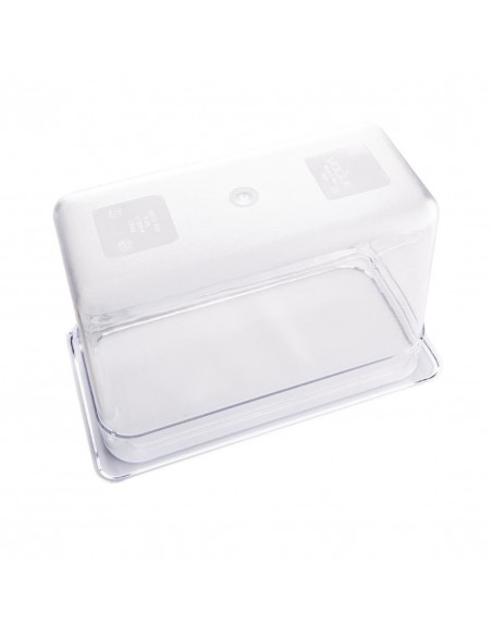 Vogue Polycarbonate 1/3 Gastronorm Container 200mm Clear