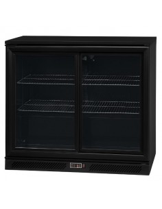 Back bar cooler 2 sliding...