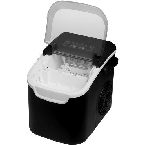 Portable Countertop Bullet Ice Maker 12kg/24h 0.6kg Bin 202x281x264mm | Stwalwart DA-HZB12Q