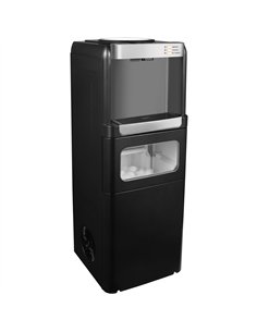 Freestanding Ice Maker with Hot &amp Cold Water Dispenser 15kg/24h 2.5L Bin 290x300x836mm | Stwalwart DA-HZB15YLR