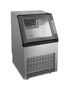 Commercial Ice Cube Machine 36kg/24h 6kg Bin 388x370x602mm | Stwalwart DA-HZB36B