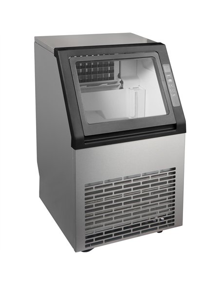 Commercial Ice Cube Machine 36kg/24h 6kg Bin 388x370x602mm | Stwalwart DA-HZB36B