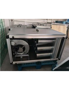 Industrial Exhaust Air Purification Unit with Motor and Carbon Filters and Noise Insulation 1500×800×800mm | Stwalwart DA-VOFP75 2
