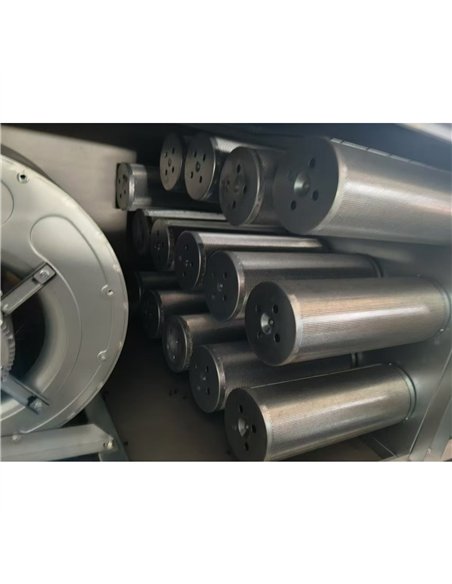 Industrial Exhaust Air Purification Unit with Motor and Carbon Filters and Noise Insulation 1420×980×750mm | Stwalwart DA-VOFP11