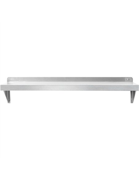 Professional Stainless Steel Work Table with Undershelf &amp 5cm Upstand 1500x600x950mm | Stwalwart DA-SWT60150B