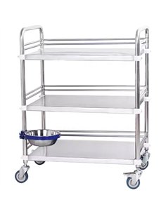 Stainless Steel Gastronorm Container Lid GN1/4 | Stwalwart DA-JJD14LID