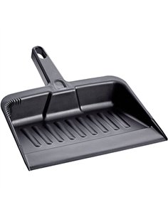 Heavy-Duty Polypropylene Dustpan 300x280x860mm Black | Stwalwart DA-JGM1002