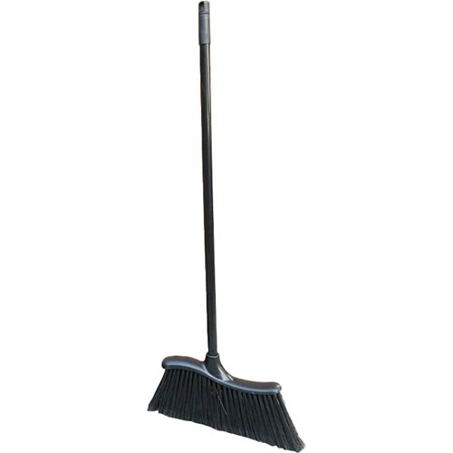Heavy-Duty Polypropylene Broom with Long Handle 50x300x1000mm Black | Stwalwart DA-JGM1004