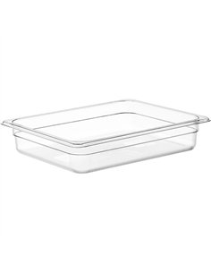 Heavy-Duty Polycarbonate Gastronorm Pan GN1/2 Depth 65mm | Stwalwart DA-JGM1508